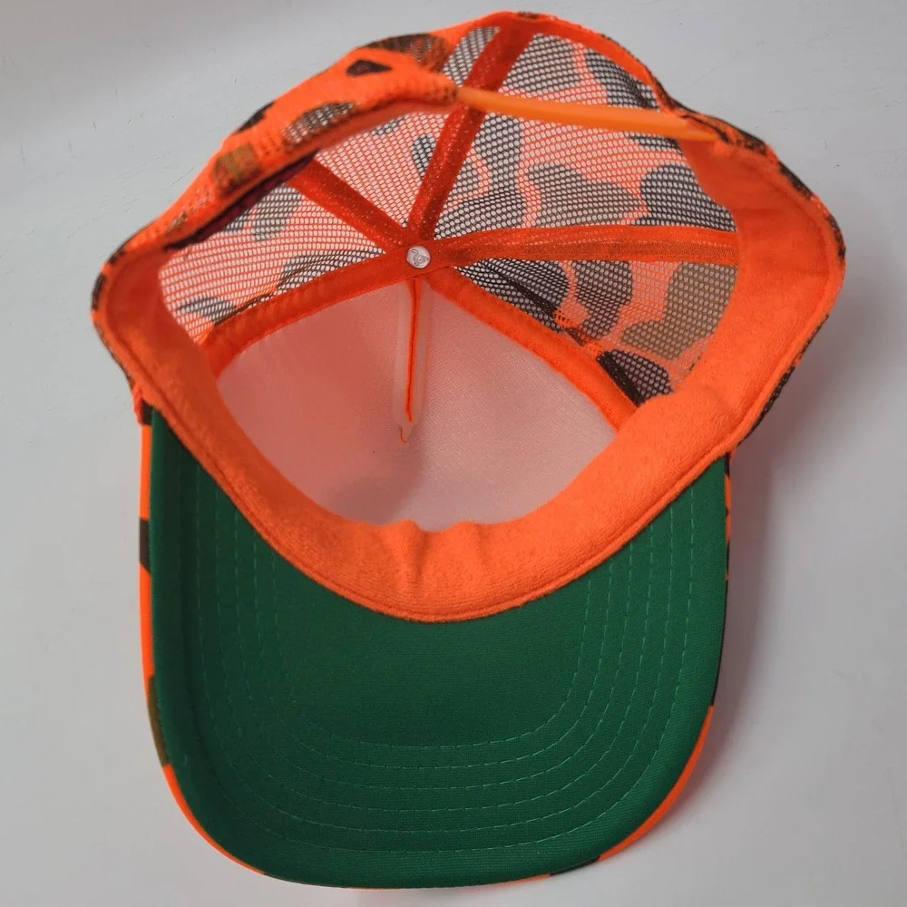 Noveske Hat Snapback Trucker Mesh Orange Camo Rifleworks Rifle Store Oregon Men